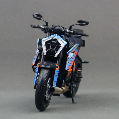 1:12 KTM 1390 Super Duke R Alloy Track Racing Motorcycle Model Diecast Street Cross-country Sports Motorcycle Model Kid Toy Gift