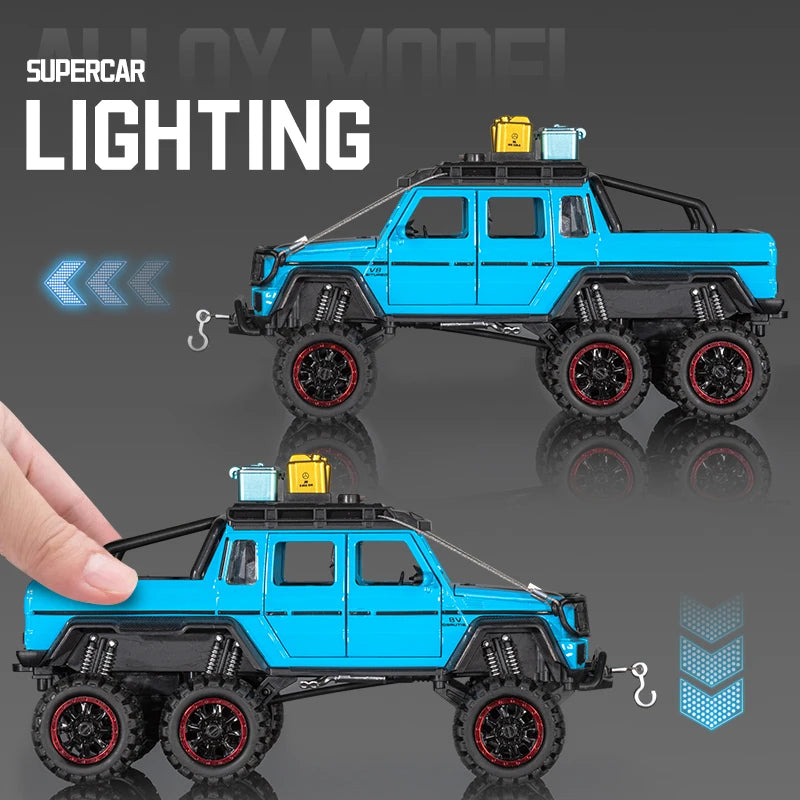1:24 Mercedes-Benz G63 G65 6*6 Tyre