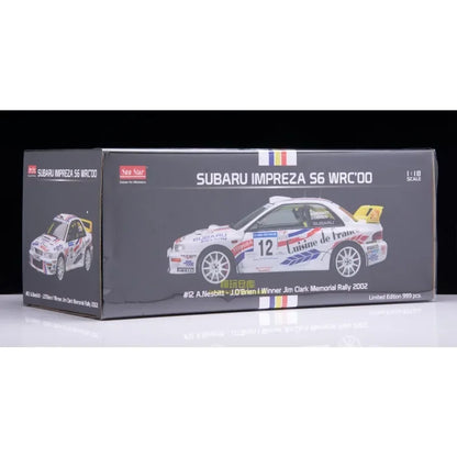 1:18 Subaru Impreza S6 WRC 2002 Rally