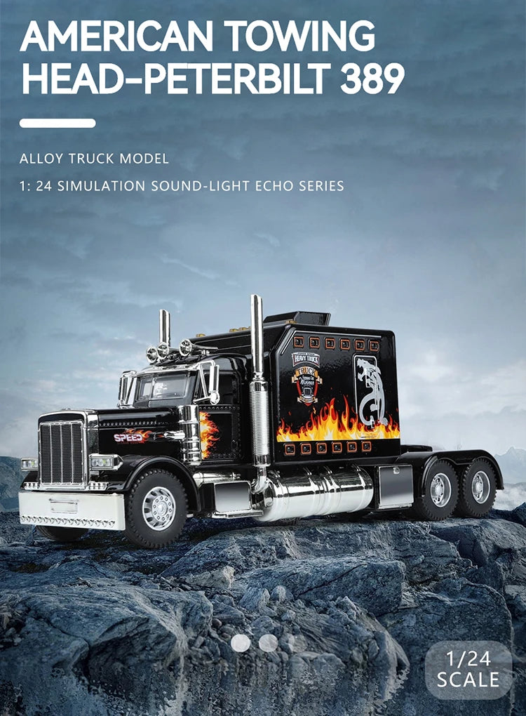 1:24 Peterbilt 389 Tractor Trailer