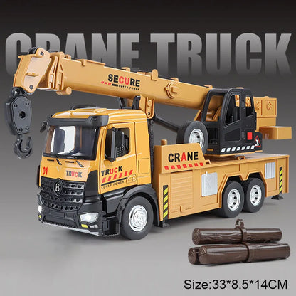 1:24 Crane Mixer Truck