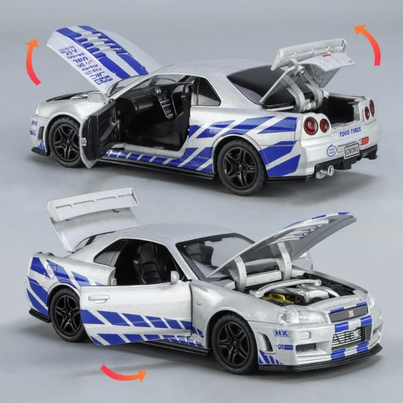 1:32 Nissan GTR-R34