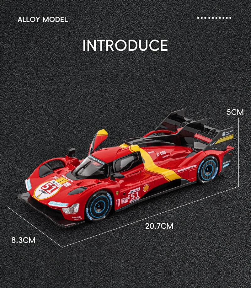 1:22 Ferrari 499P Endurance Race