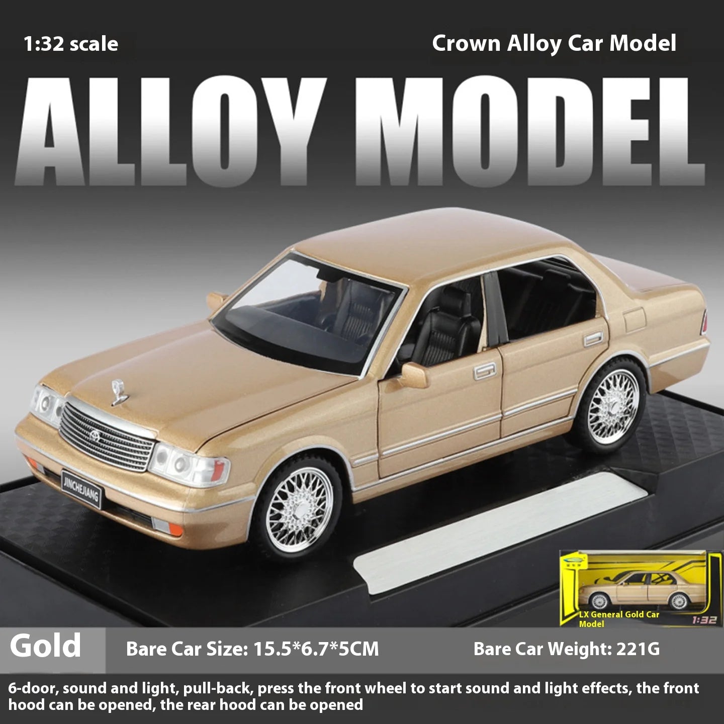 1:32 Toyota Crown GR86
