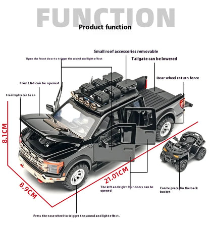1:24 Ford Raptor Pickup F-150