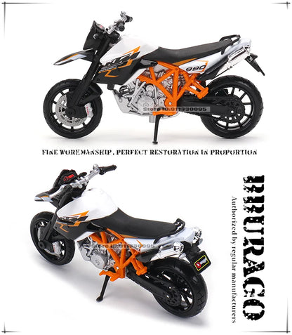 1:18 KTM 990 GSX-R1000 YAMAHA Ducati 450F
