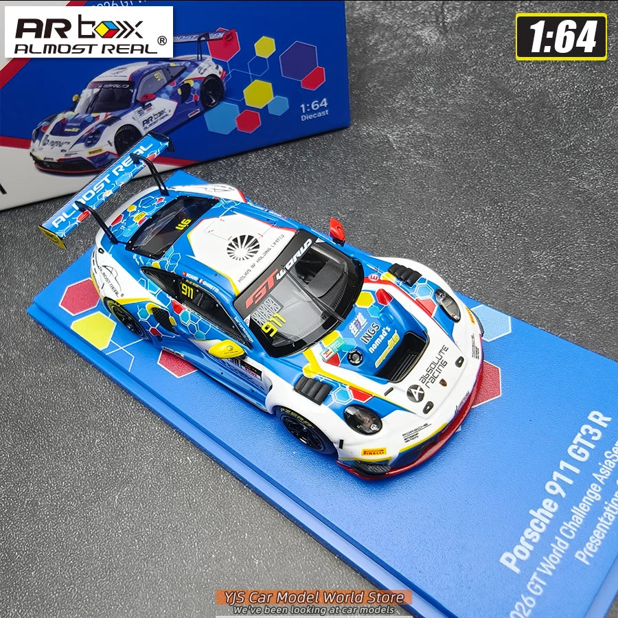 1:64 Porsche 911 GT3 R 2026 GT World Challenge  Asia Sepang #911