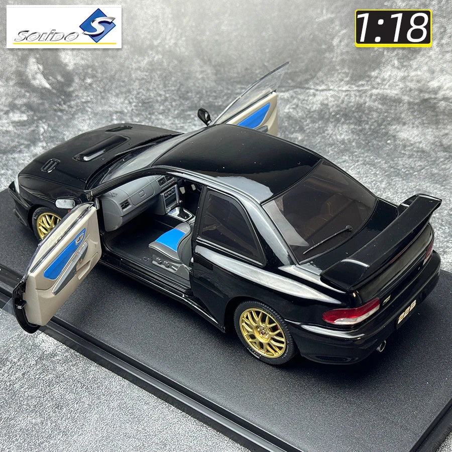 Solido 1/18 Subaru Impreza 22b Sports car Metal car model static decoration holiday gift collection