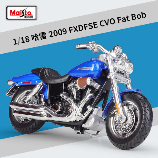 1:18 Harley 2009 Fxdfse Cvo Fat Bob Imitation