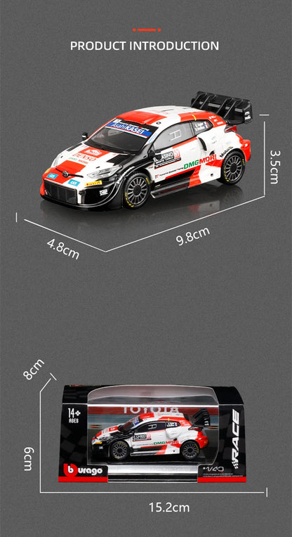1:43 TOYOTA GR Yaris Rally 1 Hybrid