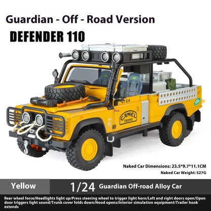 1:24 Land Rover Defender Camel Trophy