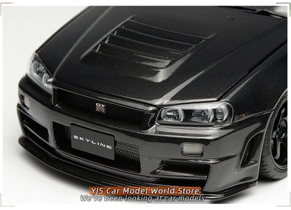 1:18 Nissan Skyline G--T-R R34 CUSTOMIZED VERSION
