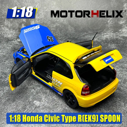 1:18 Honda Civic Type R (EK9) SPOON Tuned