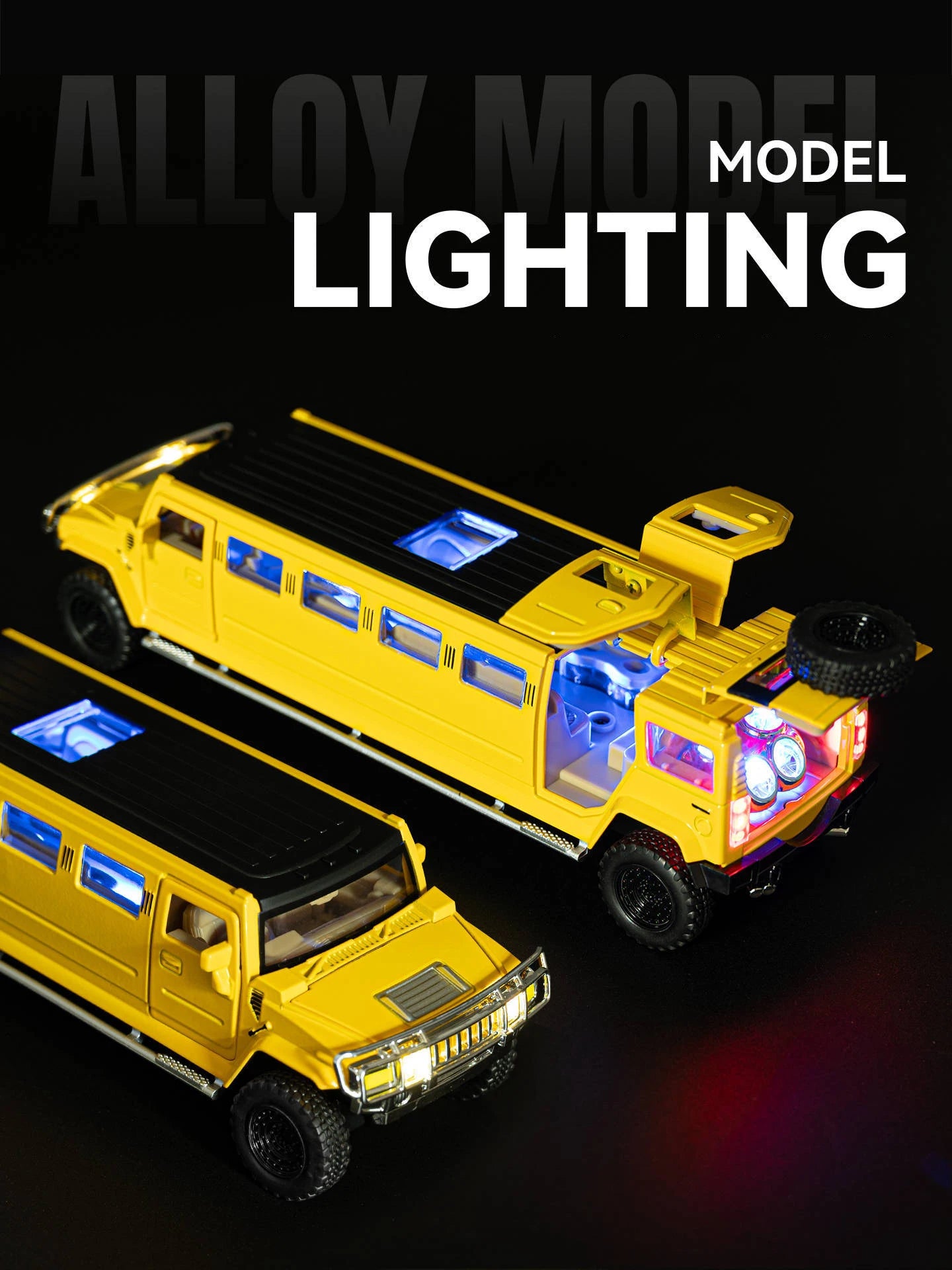 1:32 HUMMER H2 Extended Version