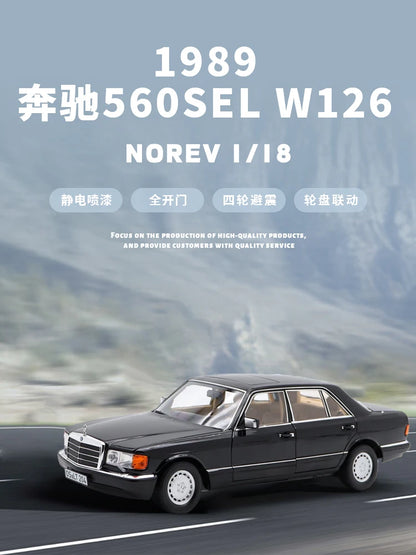 1:18 Mercedes-Benz S560 W126