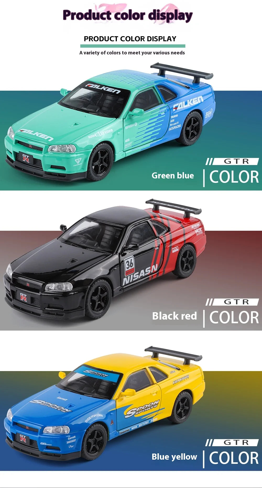 1:32 Nissan GTR Skyline R32 Paint Simulation