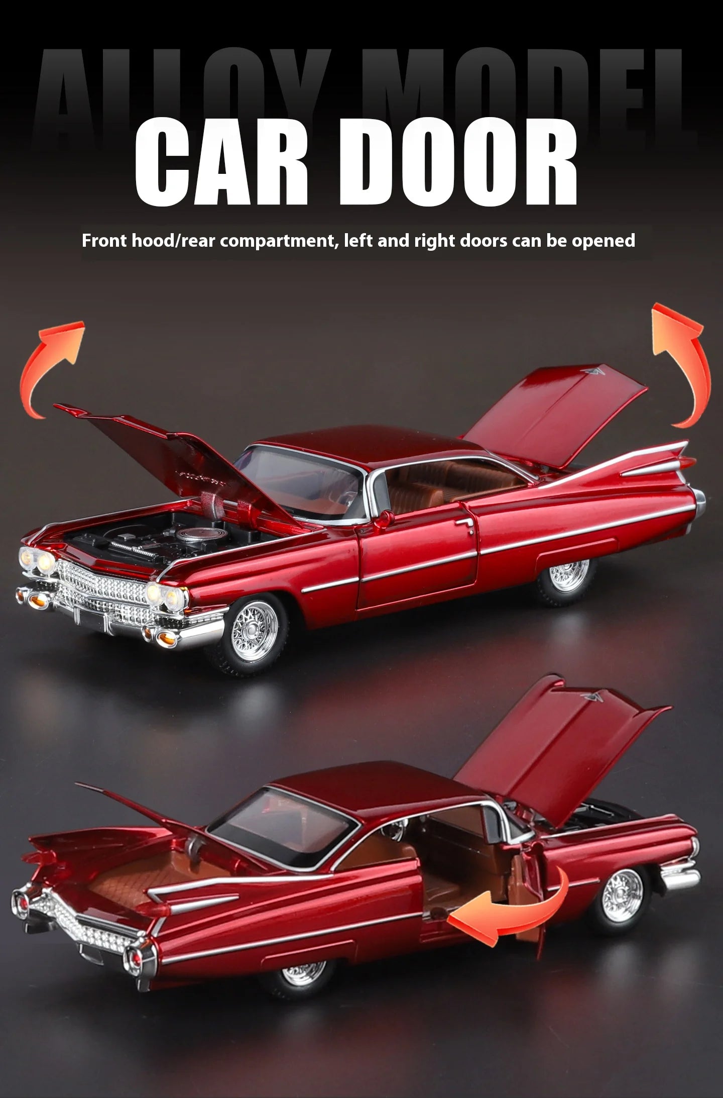 1:32 Cadillac Coupe DeVille 1959