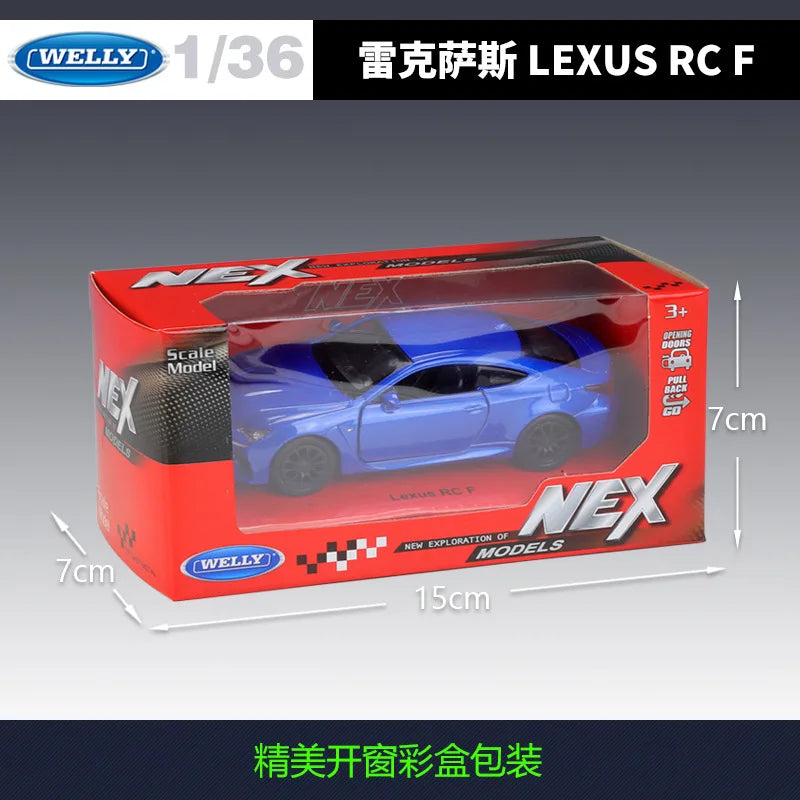 1:36 Lexus RC F