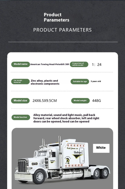 1:24 Peterbilt 389 Tractors Truck