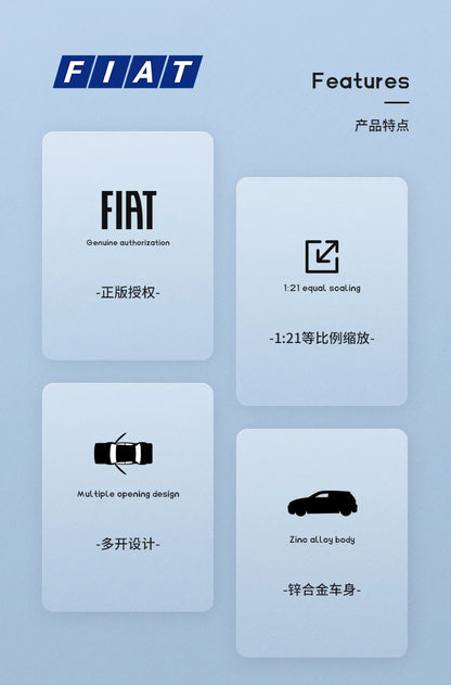1:24 Fiat 500 Faux