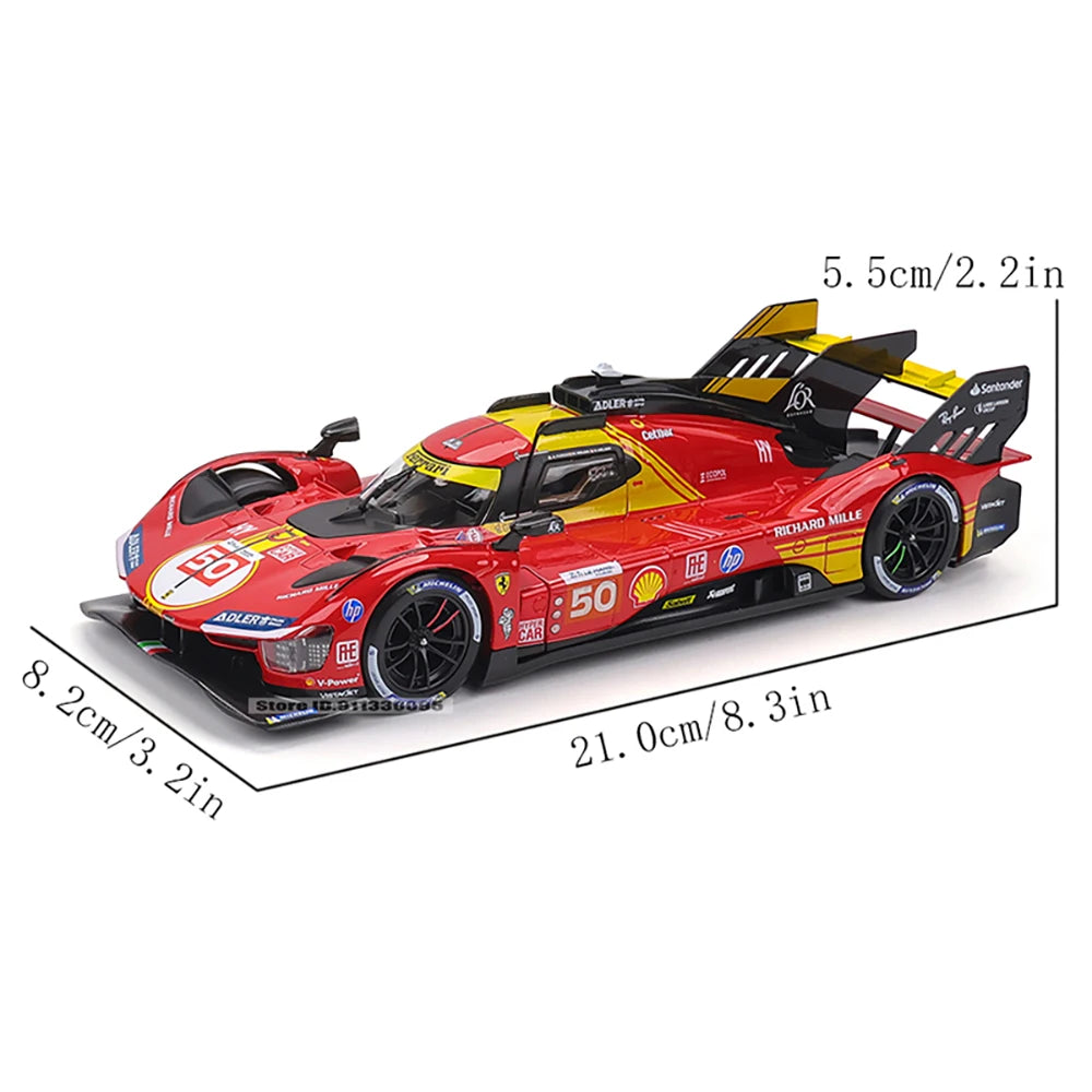 1:24  2024 Ferrari 499P LMH FORMULA RACING 250GTO FXXK 458