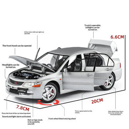 1:24 Mitsubishi EVO9