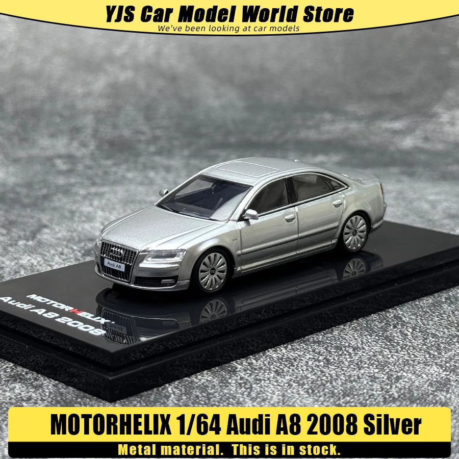 1:64 Audi A8 2008 Silver
