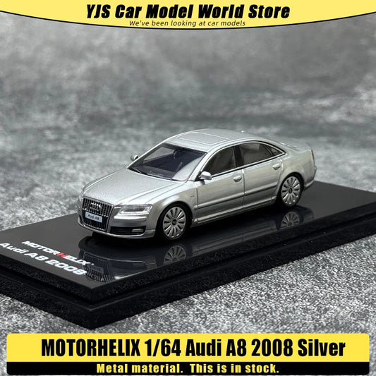 1:64 Audi A8 2008 Silver