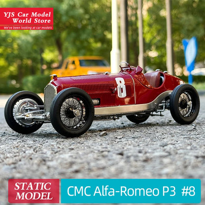 1:18 Alfa-Romeo P3 Nuvolari Gewinner GP Italien 1932  #8