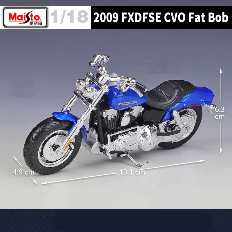 1:18 Harley 2009 FXDFSE CVO Fat Bob