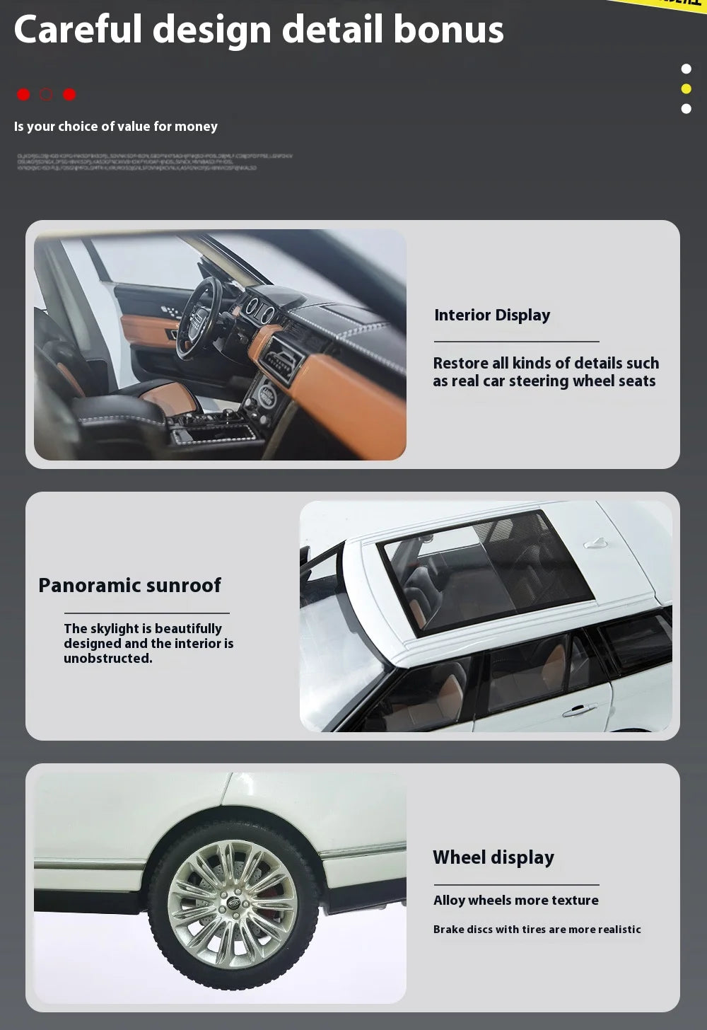 1:18 Land Rover Range Rover SUV