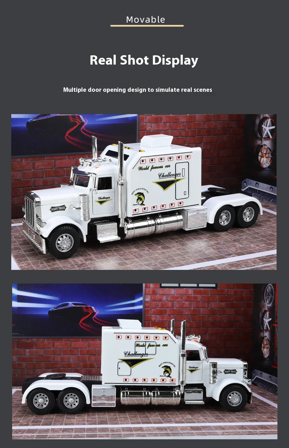 1:24 Peterbilt 389 Tractors Truck
