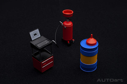 1:18 Garage kit set static display