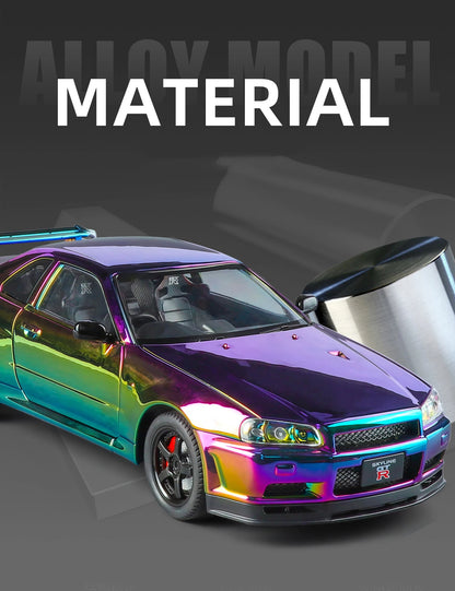 1:24 Nissan Skyline GT-R GTR R34