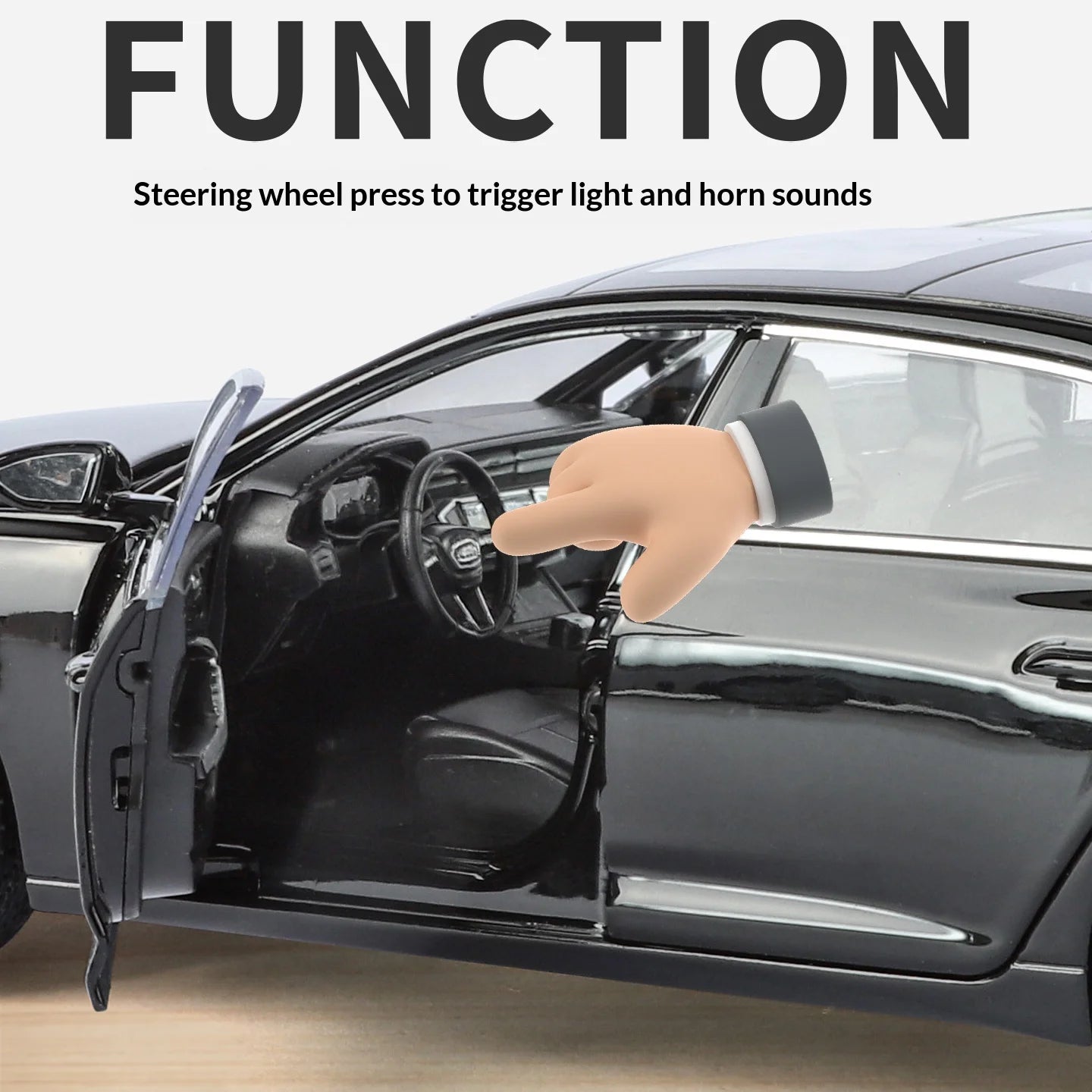 1:24 Audi A6L light flashing version