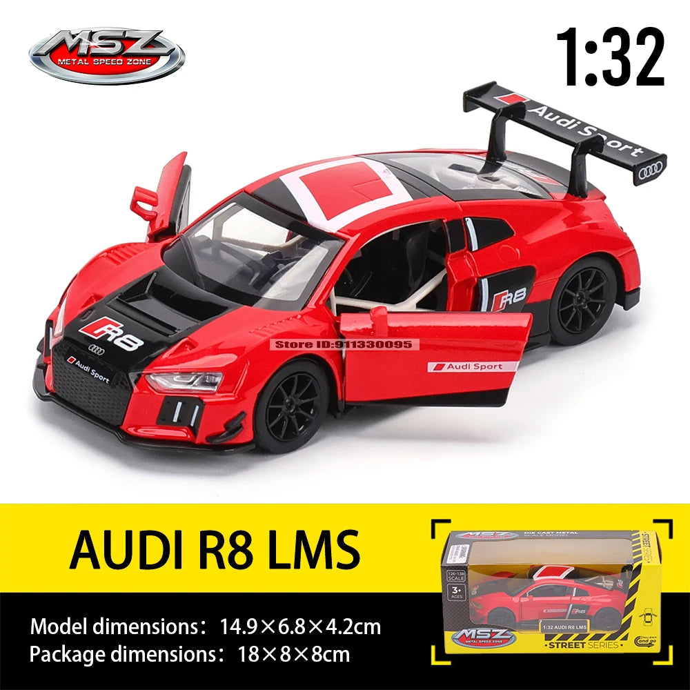 1:32 Porsche 911 GT3 RS Audi, BMW, Nissan