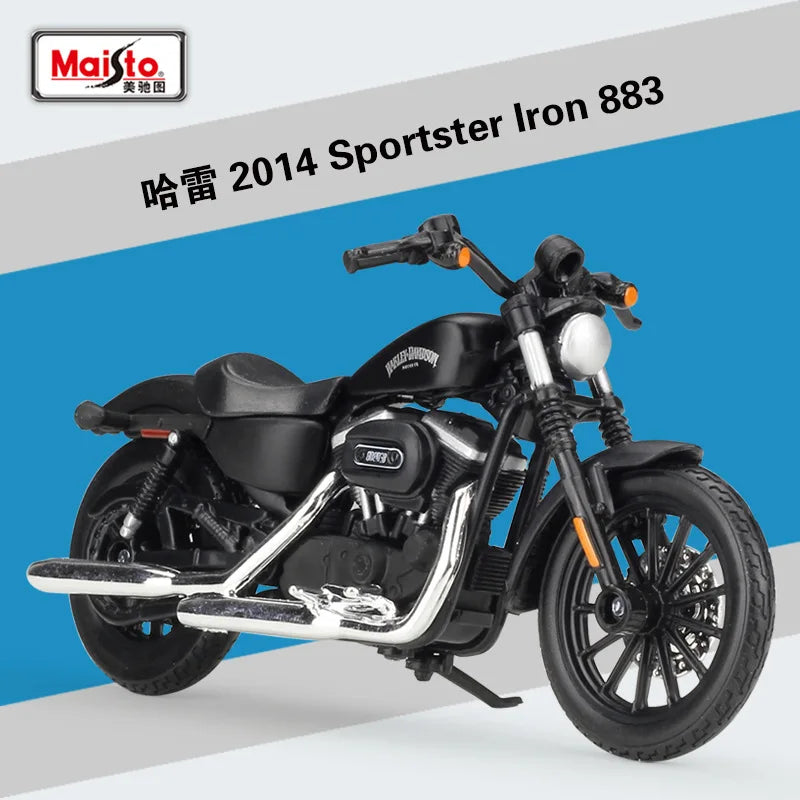 1:18 Harley-Davidson Harley Sportster Iron 2015 2014 Tough Guy 883 Imitation