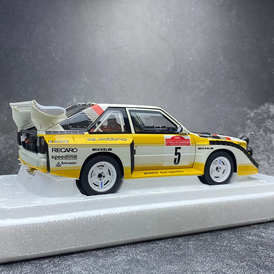 1:18 Audi Sport Quattro S1 Rally San Remo 1985 #5