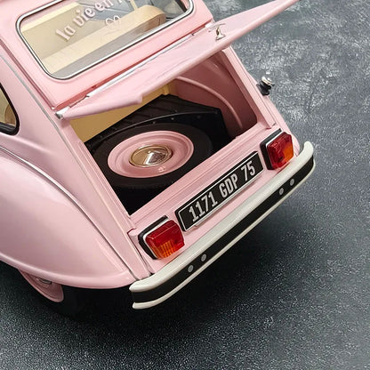 NOREV 1/18 Scale   Citroen 2CV 1986  Static Car Model Diecast Model Ornament Holiday Gift Collection
