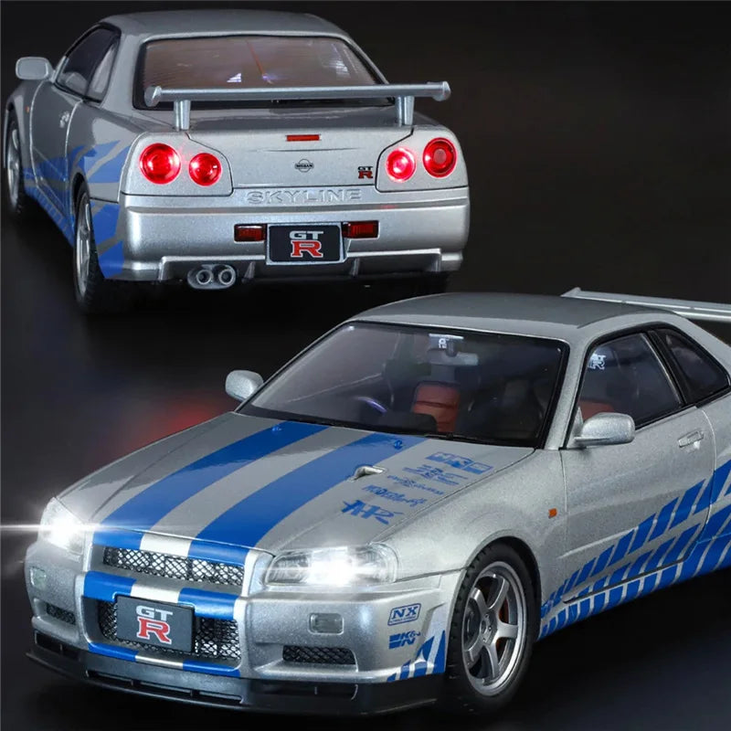 1:18 GTR GT-R R34 Skyline Ares