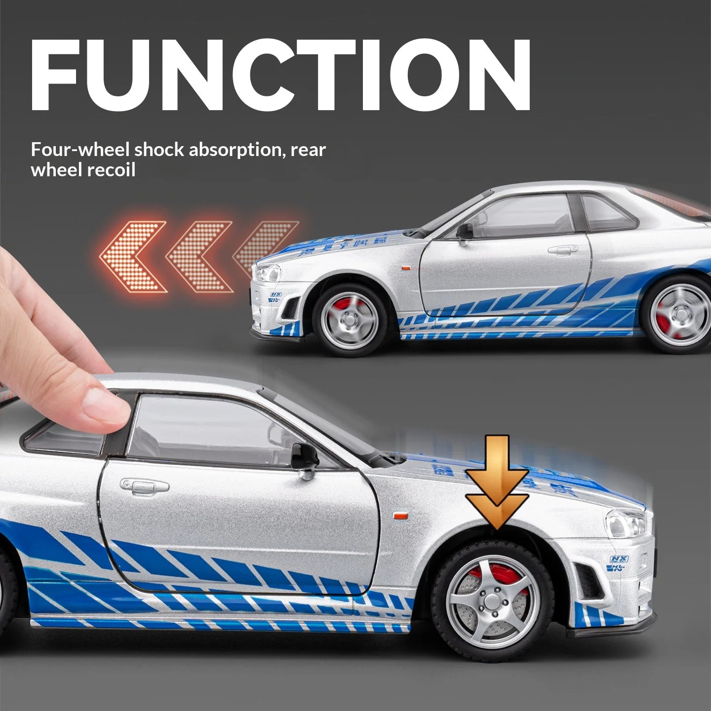 1:24 Nissan GTR-R34 Skyline