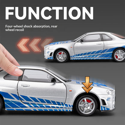 1:24 Nissan GTR-R34 Skyline