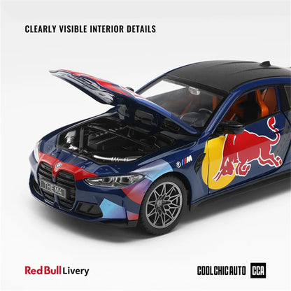 1:24 BMW M4 G82 Red Bull Co-brand