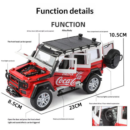 1:24 Mercedes-Benz G63 Coke version