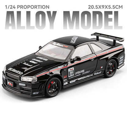 1:24 Ares Silvia Skyline GTR R34