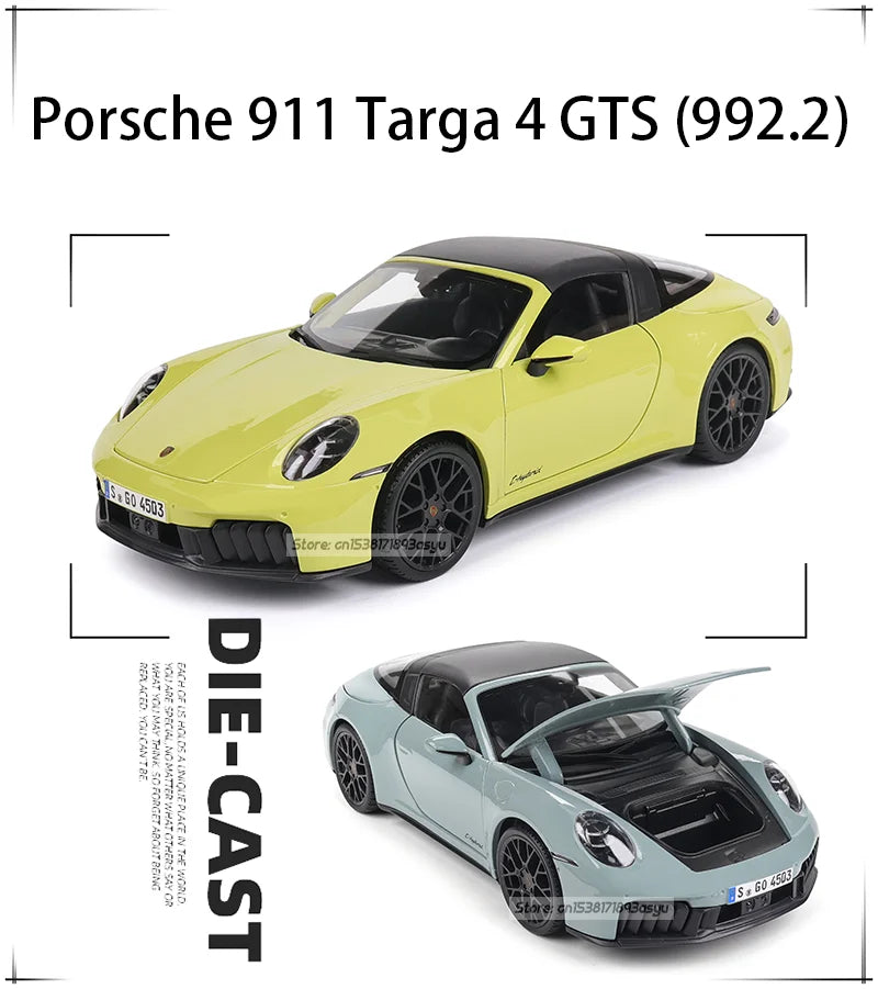 1:18 Porsche 911 Targa 4 GTS (992.2) Coupe