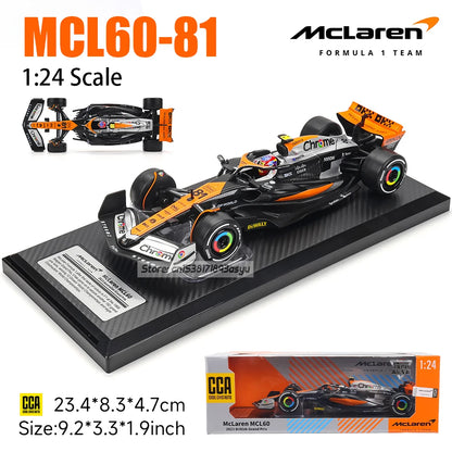 1:24 McLaren F1 Team 2023 MCL60 4# Lando Norris 81# Oscar Piastri
