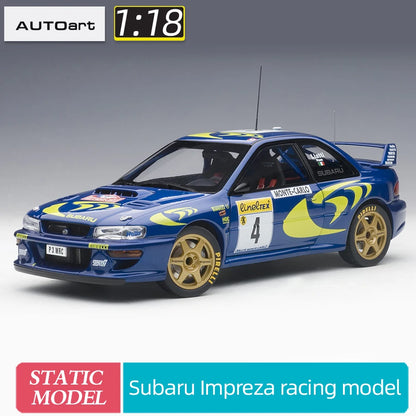 1:18 Subaru Impreza WRC Rally of Monte Carlo 1997 #4