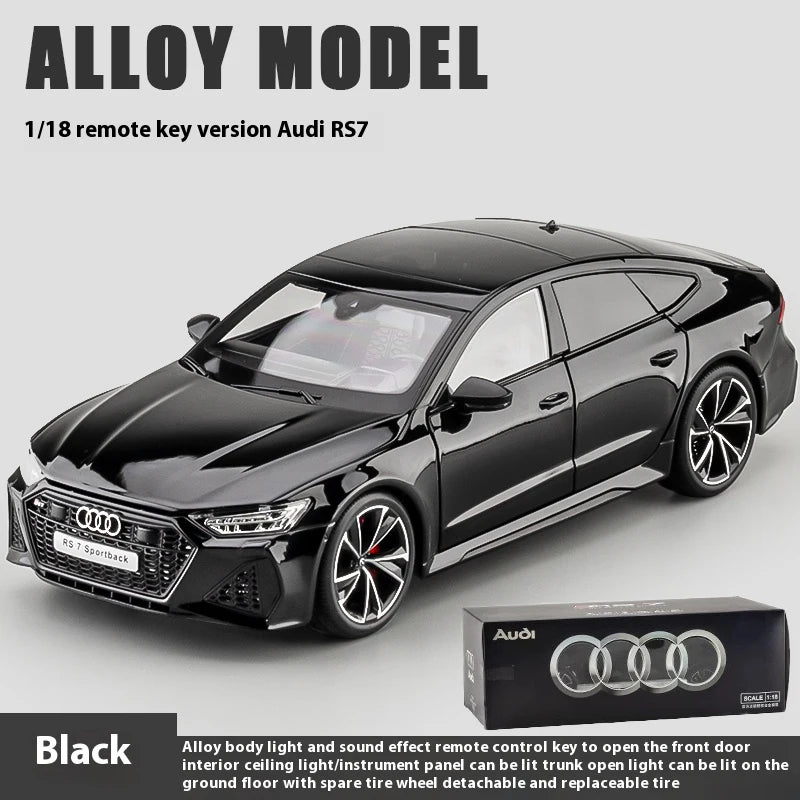 1:18 Audi RS7 Sportback Four Door Coupe Remote Control Version