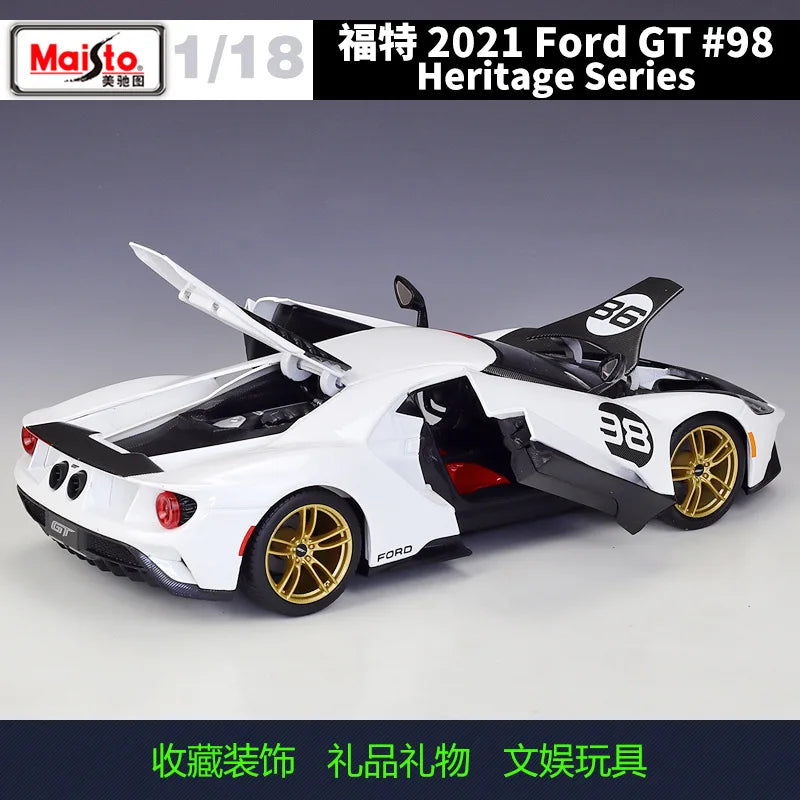 1:18 2017 Ford Gt Hardcover Edition Gulf